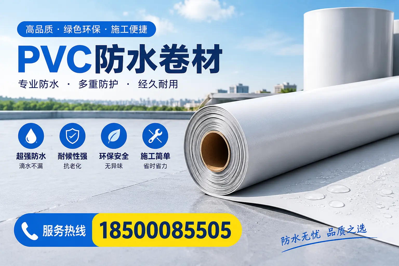 选用PVC防水卷材时需要避开的常见误区,特别是在佛山